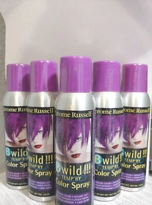 LOT OF 5 B WILD!!! TEMPORARY HAIR COLOR PANTHER PURPLE 3.5oz EACH SEALED - Picture 1 of 1