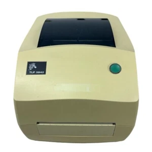 Zebra TLP 3842 Direct Thermal Transfer Barcode Label Printer 300dpi - No Adapter - Picture 1 of 6