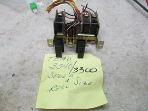 TEAC 3340 / 3300S Tape speed, Reel size switches - Picture 1 of 2