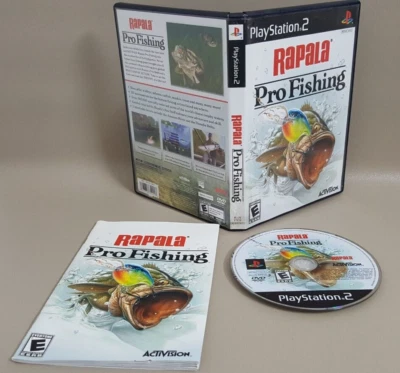 Rapala Pro Fishing (Sony PlayStation 2, 2004) Black Label Clean Tested - Image 1 of 4