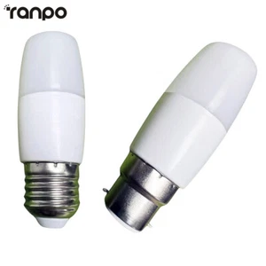 Dimmable LED Columnar Light Bulbs 3W White Candle Lamp Screw E27 B22 220V - 240V - Picture 1 of 14