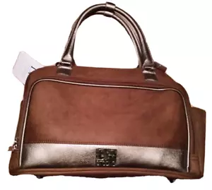 NWT DVF Studio Diane Von Furstenberg Brown Bowler Bag - Picture 1 of 6