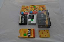 Kodak Disc Cameras (3), (1) disk film, (3) Disk Processing mailers