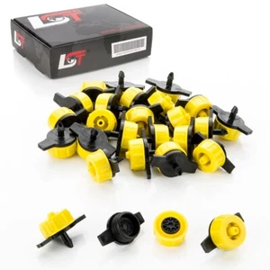 25x Micro Dripper Mini Tropfer Garten Bewässerung druckreguliert gelb 8L/h - Bild 1 von 7