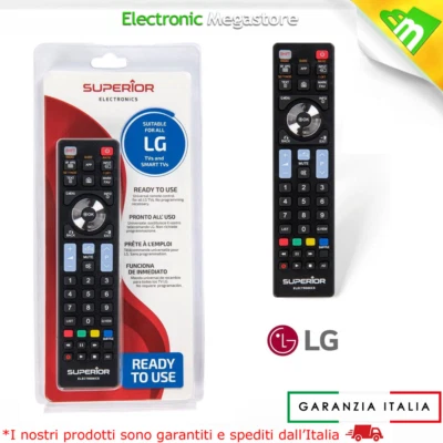 Telecomando universale per tutti i TV LG Lcd Led Smart TV 3D - Immagine 1 di 4