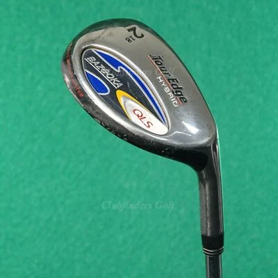Tour Edge Bazooka QLS 18° Hybrid 2 Iron Factory Steel Regular *READ* - Image 1 of 3
