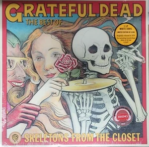Best Of The Grateful Dead: Skeletons From The Closet 2019 Warner WHITE VINYL LP - Picture 1 of 2
