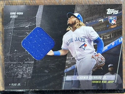 2019 Topps X VLAD Jr "The Legend" VLADIMIR GUERRERO Jr RC GU Rookie Jersey RELIC - Image 1 of 2