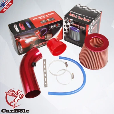 3 Inch Car Cold Air Intake Turbo Filter Aluminum Automotive Air Filter Induction - Image 1 of 4