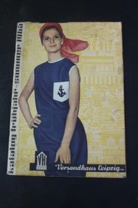 Vintage Advertising Catalog Mail Order Leipzig Clothing Spring Summer 1965 - Picture 1 of 12