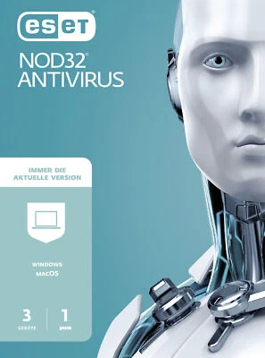 ESET NOD32 Antivirus 2025 3-Geräte / 1-Jahr DEUTSCH Download (ESD) / KEY - Bild 1 von 4