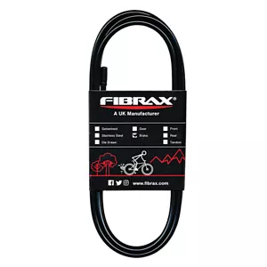 Fibrax Cavo Freno Esterno 2m - Nero - Con Ferrule - Foto 1 di 1