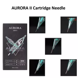 20 PIEZAS Agujas de Cartucho de Tatuaje Desechables Esterilizadas Premium Aurora 2 Gen. II - Imagen 1 de 34