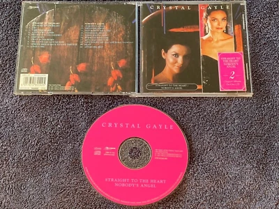 CRYSTAL GAYLE - Straight to the Heart / Nobody's Angel CD 2on1 MINT! - Image 1 of 2