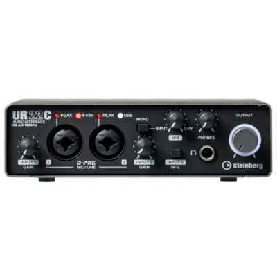 Steinberg UR22C 2 x 2 USB 3.0 Type C Audio Interface - Image 1 of 4