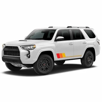 Retro Stripes for Toyota 4Runner Decal 2017 2018 2019 2020 2021 5th generation - Imagen 1 de 4