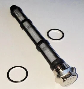 Ducati Bevel Twin 900 SS SQUARE CASE Enchufe Drenaje de Aceite Filtro Colador 0759.49.800 - Imagen 1 de 2