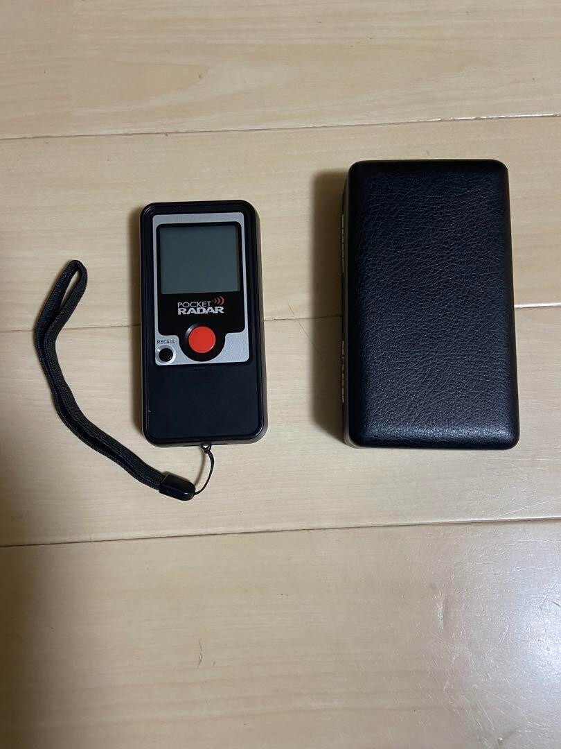 美品】スピードガン ポケットレーダー(POCKET RADAR PR1000)