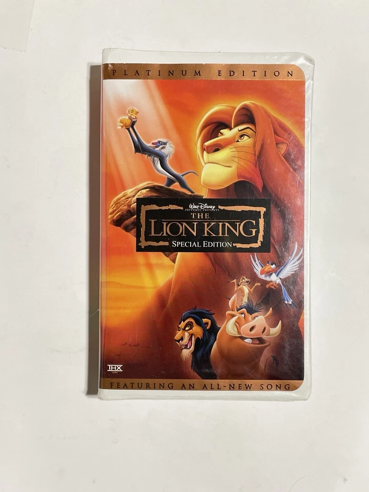 The Lion King VHS 2003 Platinum Edition Features an All-New Song Foto 1 de 1