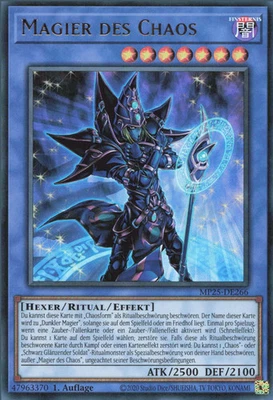 YuGiOh Magier des Chaos MP25-DE266 Ultra Rare Deutsch Neu 1st - Bild 1 von 2