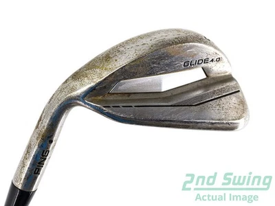 Ping Glide 4.0 Raw Wedge Sand SW 54° Steel Wedge Flex Left Black Dot 35.5in - Image 1 of 4