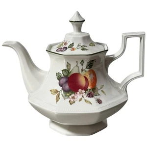 Johnson Brothers Fresh Fruit Fine English Tableware Teapot Staffordshire Vintage - Picture 1 of 8