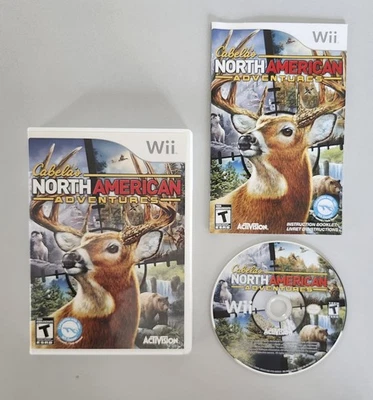 Cabela's North American Adventures Nintendo Wii Complete CIB - Image 1 of 2