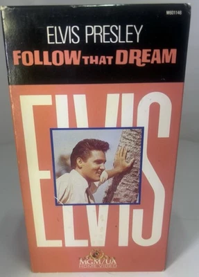 Elvis Presley Follow That Dream On VHS MGM/UA Home Video Foto 1 de 4