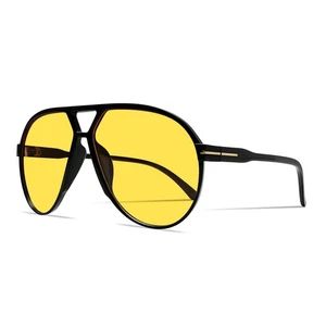 Retro Piloten Sonnenbrille für Damen Herren Oversized Klassisch 70er Vintage Trendy T... - Bild 1 von 9