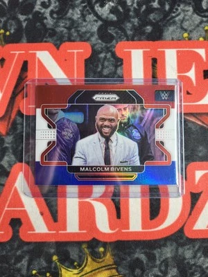 2022 Panini Prizm WWE - Malcolm Bivens #85 Red White & Blue Prizm (RC) - Image 1 of 2