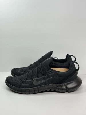 Nike Free Run 5.0 Triple Black Running Sneaker Shoe CZ1884-004 Men's 9-13 New - Image 1 of 4