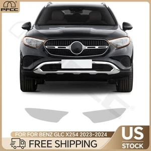 For Benz GLC X254 Base 2023-2024 Headlights Precut Paint Protection Film PPF TPU - Picture 1 of 20