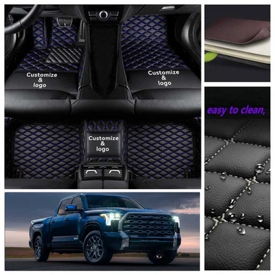 Handmade Fit Toyota Tundra 2000-2025 Car Floor Mats Cargo Liner Auto Carpets - Изображение 1 из 4