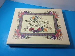 VTG 1997 Our Wedding Anniversary Memory Book-SCRAPBOOK-LOVE-MARRIAGE-RARE - Imagen 1 de 10