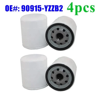 4X Oil Filter 90915-YZZB2 Fit For Dodge NITRO 2007-2012 FORD Fiesta V 2003-2005 Foto 1 de 4