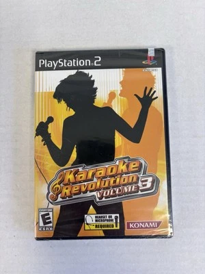 Karaoke Revolution Volume 3: Playstation 2 Game PS2 Video Game NTSC Sealed - Image 1 of 3