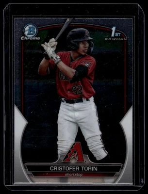 2023 Bowman Chrome #BCP-204 Cristofer Torin Prospects - Image 1 of 2
