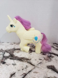 Vintage My Little Pony Fakie Bootleg Knock Off White With Purple Hair Bolloons - Picture 1 of 6
