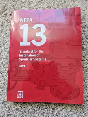 *2019 NFPA 13 Standard for the Installation of Sprinkler Systems Paperback Ed - Image 1 of 3