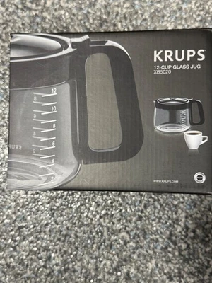 Krups 12 cup Glass Jug Carafe XB5020 - NEW IN BOX! - Image 1 of 4