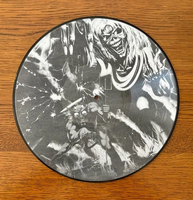 Iron Maiden: ‘The Number Of The Beast’ 12” Lp Album Vinyl Picture Disc Record - Image 1 of 4