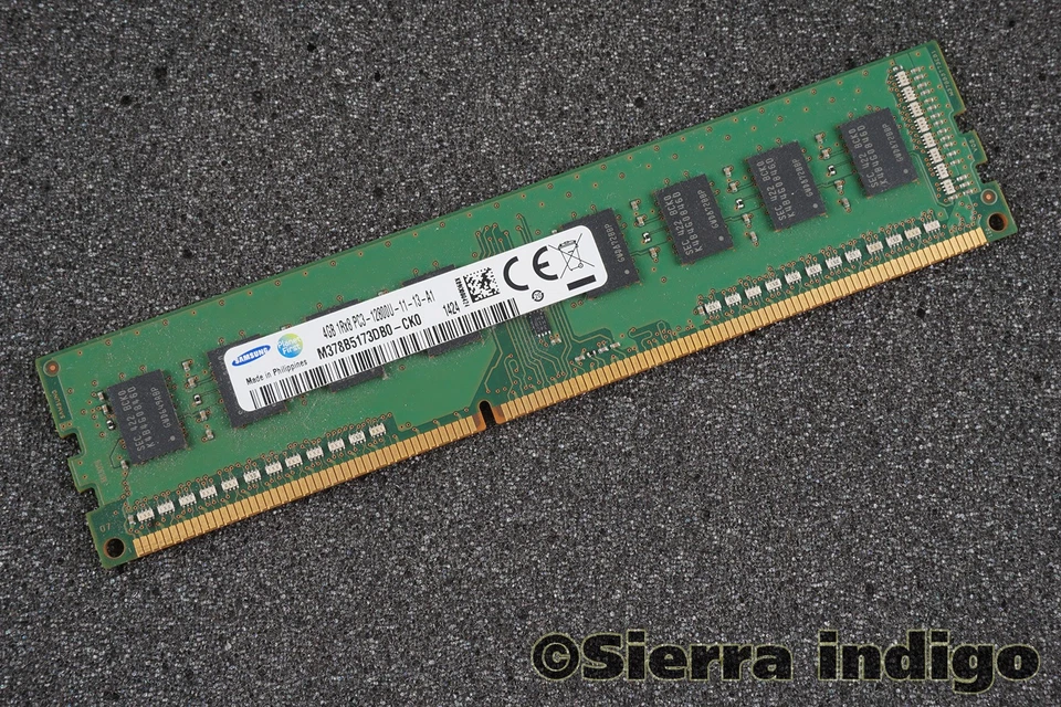 Samsung M378B5173DB0-CK0 PC3-12800U-11-13-A1 4GB Memory RAM DDR3-1600MHz - Image 1 of 1