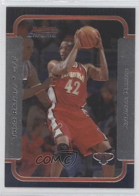 2003-04 Bowman Rookies & Stars Chrome Theo Ratliff #99 - Image 1 of 2