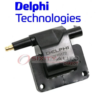 Delphi Ignition Coil for 1991-1995 Dodge Spirit 2.5L L4 Wire Boot Spark Plug qr Foto 1 de 4