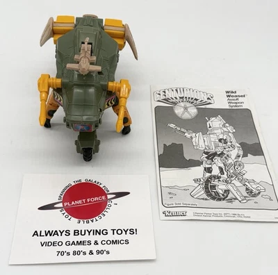 Vehículo completo Wild Weasel Kenner 1986 Centurions + figura de Jake Rockwell Foto 1 de 4