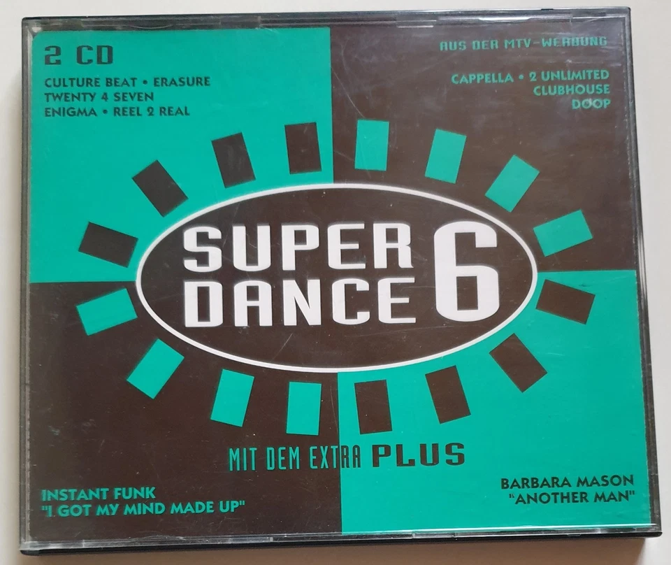 * SUPER DANCE 6  MIT DEM EXTRA PLUS *    2 CD     755 - Bild 1 von 4