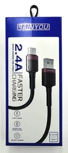  Type-C security charger cable Sainyou LC019 - Picture 1 of 6