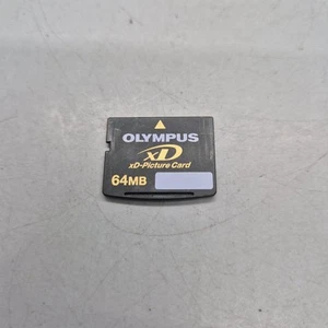 xD Picture Memory Card 64MB Olympus Type S - Picture 1 of 2