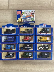 Lledo RNLI Rettungsboot Druckgussmodelle x13 Vintage Modelle Originalverpackt - Bild 1 von 13