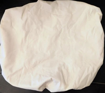 Waterproof Non-Slip Bar Stool Seat Covers Cream Colored Set Of 5 - 14 To 17 Inch - Image 1 of 2